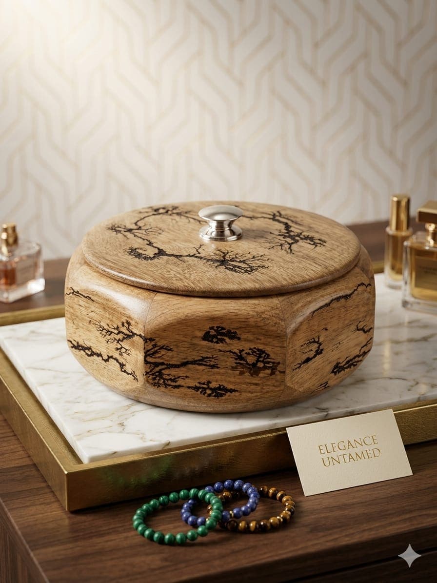 Aura Heritage Roti Box — handcrafted wooden kitchenware by Da Aura